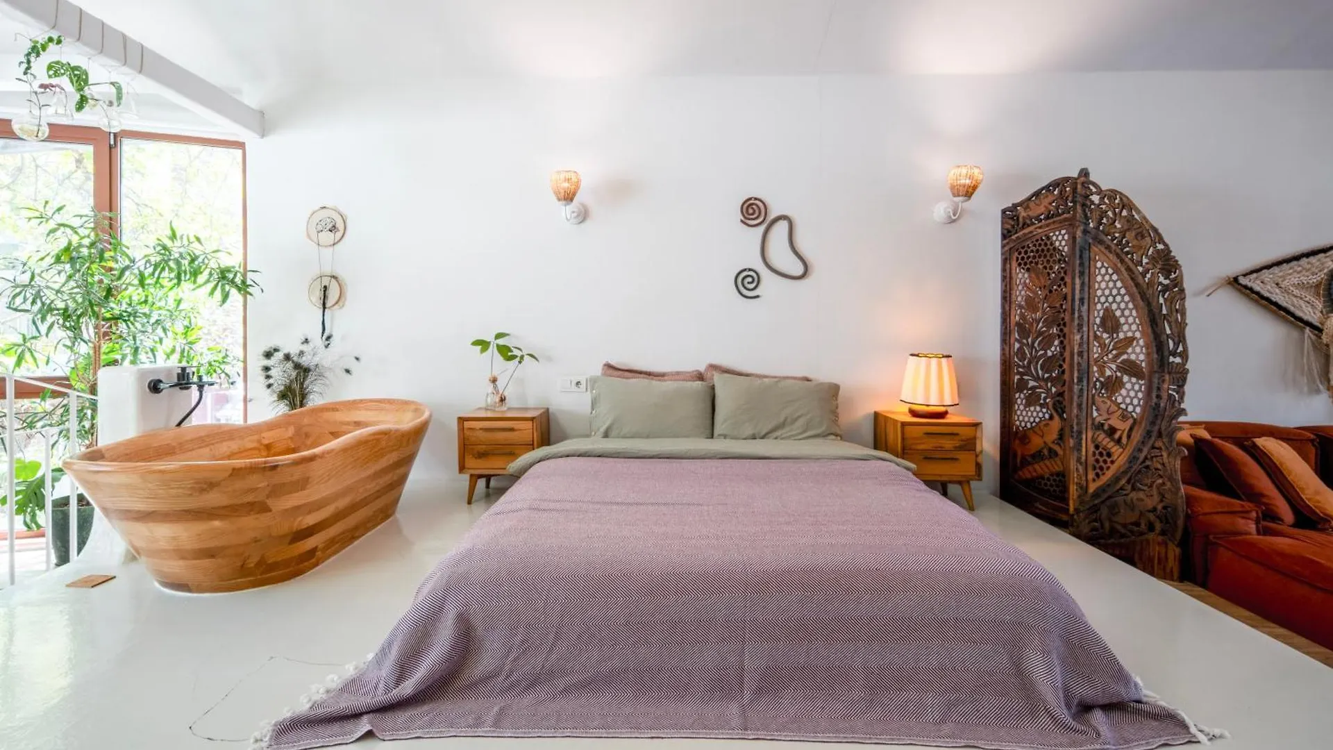 イスタンブール Boheme House With Bathtub & Terraceヴィラ トルコ
