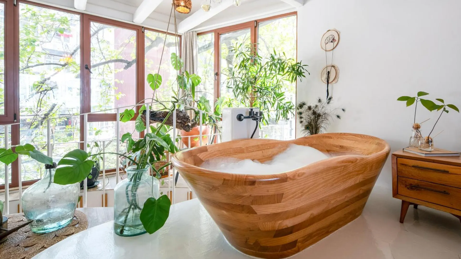 イスタンブール Boheme House With Bathtub & Terraceヴィラ